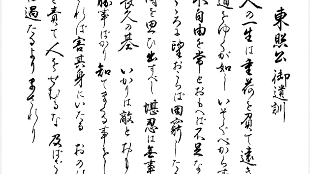 米3粒に徳川家康遺訓全文が書いてある芸術作品⭕非常に希少 徳川家康にコーチングされた件｜Office 乾為天（けんいてん